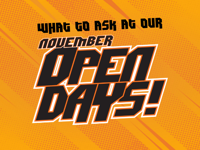 November open day graphic image