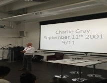 Charlie Gray giving talk