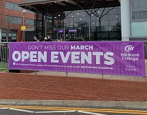 Open event banner